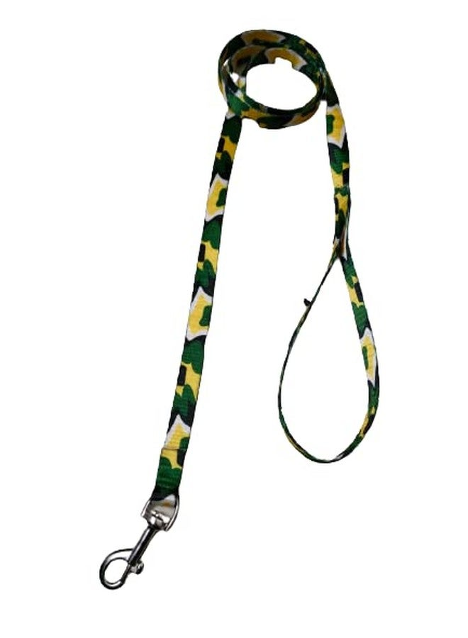 Pet Believe Dog Collar & Leash Stylish 1 Inch Nylon Printed Army Design Dog Collar & Leash - Image 2